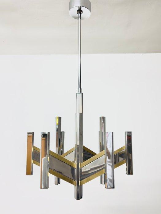 Sciolari - Gaetano Sciolari - Kroonluchter - Kubiek -, Antiek en Kunst, Antiek | Verlichting