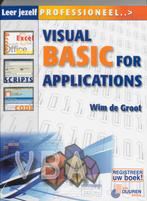 Leer jezelf professioneel Visual Basic voor Applicaties /, Verzenden, Zo goed als nieuw, W. de Groot