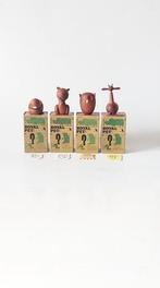 Figure - Quatre animaux en bois vintage « Royal Pet », Antiquités & Art