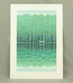 Jurin Koei  (Forest Lake Reflection) - Silkscreen -