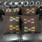 (4) Kilim authentique Boho - Coussin, Maison & Meubles