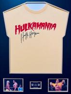 Hulk Hogan - 2022 - T-shirt Hulkamania signé / Cadre de luxe, Nieuw
