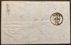 Belgique 1863 - Médaillon 20 centimes (x2) sur lettre P4