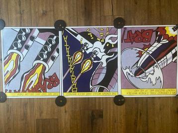 Roy Lichtenstein (after) - Set poster 3 x ROY LICHTENSTEIN