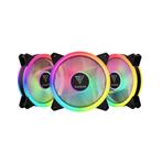 3x 120mm PC Ventilator Fans met aRGB LED verlichting / Co..., Computers en Software, Computerkoelers, Ophalen of Verzenden, Nieuw