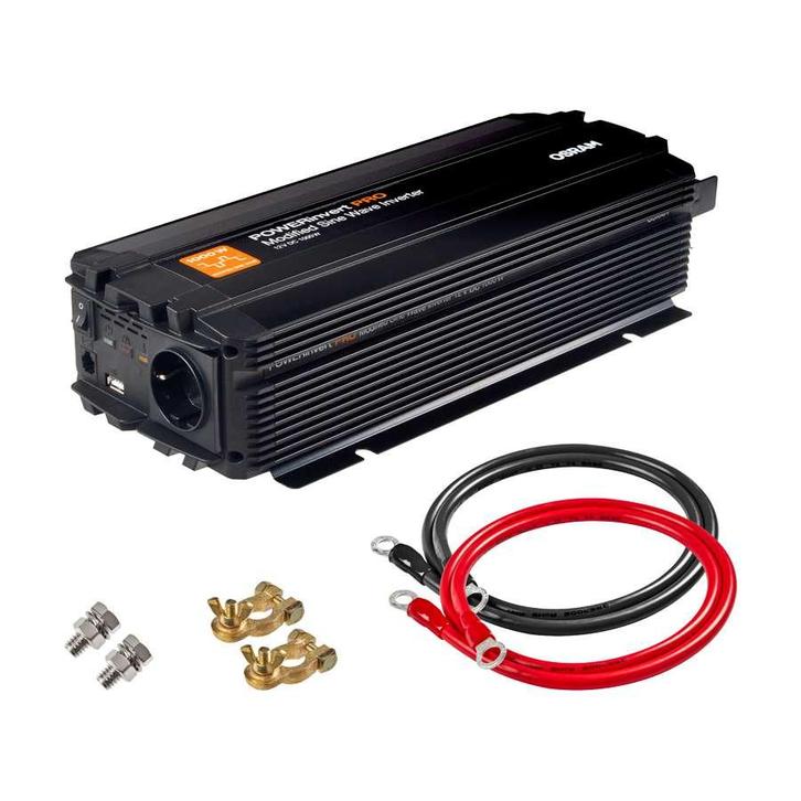 Osram 12V 1000W POWERinvert PRO Modified Sine Wave Inverter, Auto-onderdelen, Elektronica en Kabels, Ophalen of Verzenden