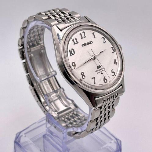 Seiko - Lord Matic [Linen Textured Dial] - Zonder, Handtassen en Accessoires, Horloges | Antiek