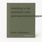 Inleiding in de statistiek voor gedragswetenschappen, Boeken, Verzenden, Zo goed als nieuw, Guido Valkeneers