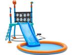 Plum Waterpark Splash Station - Waterpark met glijbaan en 3, Huis en Inrichting, Verzenden, Zo goed als nieuw