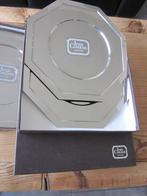 Jean Couzon - Plaque de charge (6) - octogonal - Plaqué(e), Antiek en Kunst