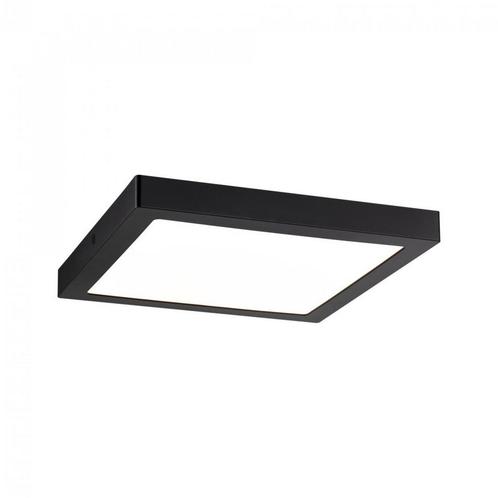Paulmann LED paneel opbouw 22 Watt vierkant 30cm mat zwart, Huis en Inrichting, Lampen | Plafondlampen, Nieuw, Kunststof, Verzenden