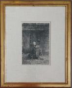 Jozef Israels (1824-1911) - Waiting For Teatime