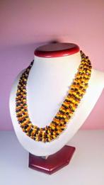 Lange Baltische barnstenen ketting - Barnsteen - Unique, Verzamelen, Mineralen en Fossielen
