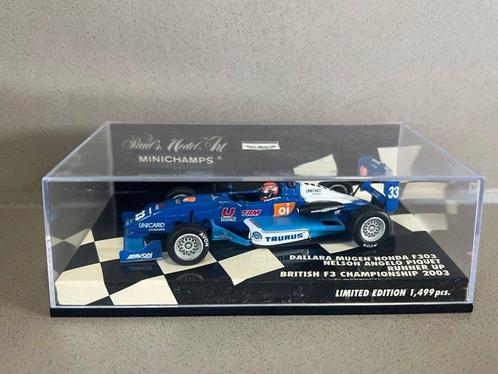 Minichamps 1:43 - Voiture miniature - Dallara Mugen Honda, Hobby en Vrije tijd, Modelauto's | 1:5 tot 1:12