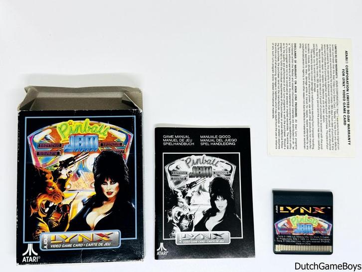 Atari Lynx - Pinball Jam, Games en Spelcomputers, Spelcomputers | Atari, Gebruikt, Verzenden