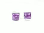 Charoit 2 boucles doreilles / cabochon / neufs- 1.4 g - (2), Verzamelen