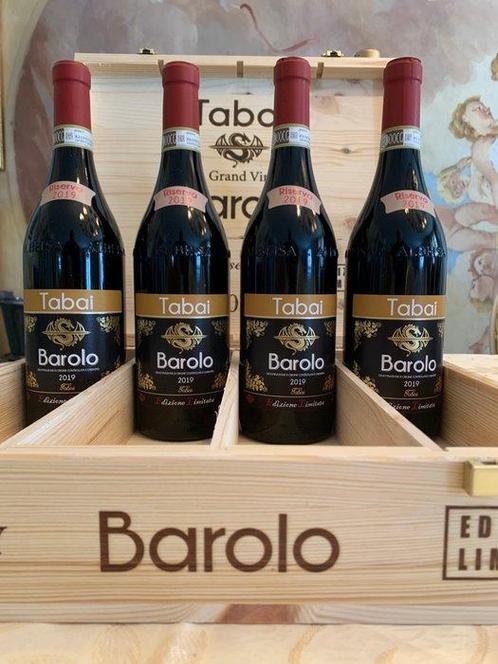 2019 Tabai - Edizione Limitata Numerata - Barolo Riserva - 4, Verzamelen, Wijnen