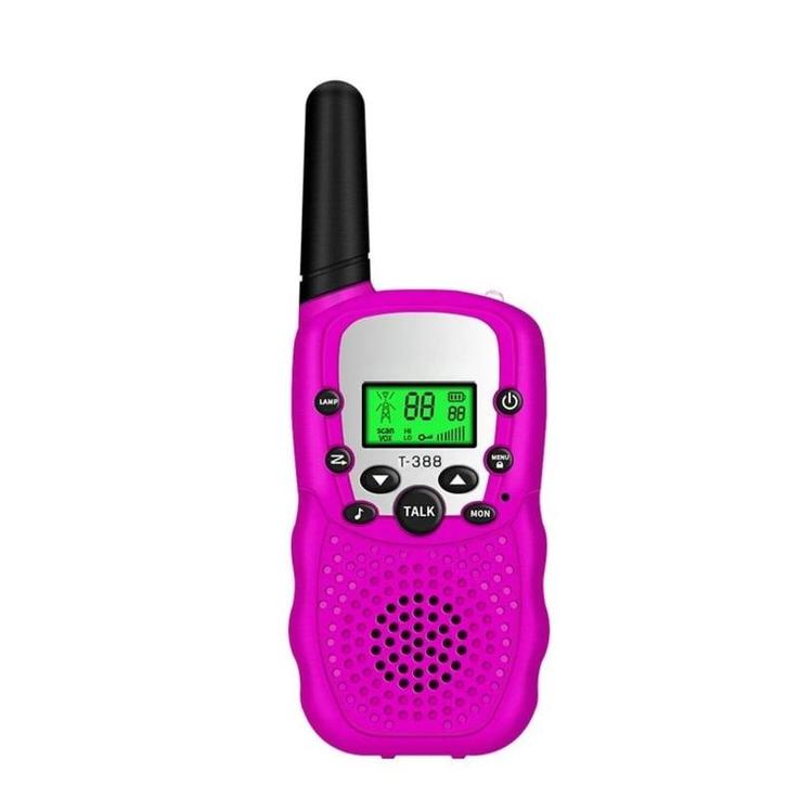 Walkie talkie walkietalkie portofoon kinderen 5KM *roze*, Telecommunicatie, Portofoons en Walkie-talkies, Nieuw, Verzenden