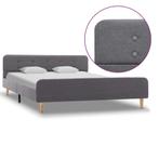 vidaXL Bedframe stof lichtgrijs 140x200 cm, Huis en Inrichting, Verzenden, Nieuw