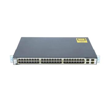 Cisco WS-C3750G-48TS-S used ( damaged ), Ophalen of Verzenden