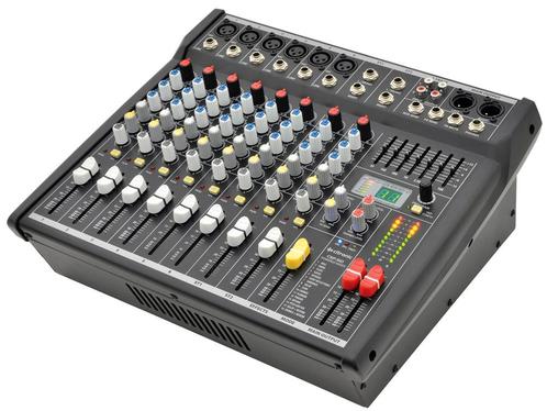 Citronic CSP-410 Stage Mixer Met Versterker 400W, Muziek en Instrumenten, Microfoons