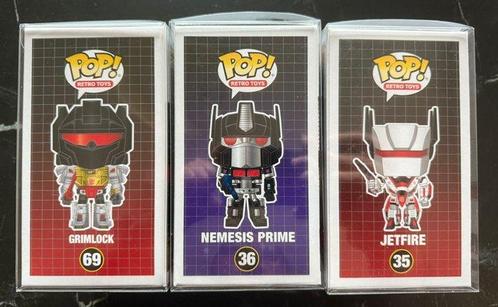 Funko - Funko Pop Transofrmers - Nemesis Prime, Jazz,, Antiek en Kunst, Antiek | Speelgoed