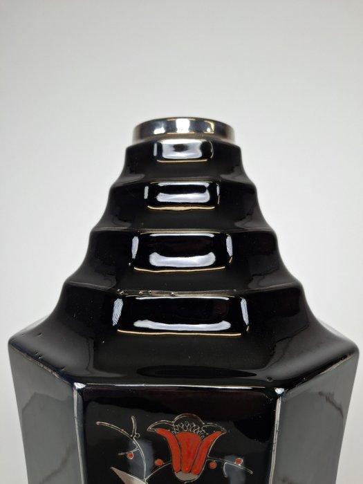 Vase - Poterie émaillée (faïence) - Boch Keramis La Louvière, Antiek en Kunst, Antiek | Glaswerk en Kristal