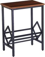 2dekans | Ceruzo Bijzettafel met LP Rek – Platenstandaard –, Huis en Inrichting, Ophalen of Verzenden, Nieuw