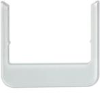 Cadre design Hager Berker - arrondi - verre blanc polaire -, Doe-het-zelf en Bouw, Verzenden, Nieuw