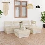 vidaXL 5-delige Loungeset pallet geïmpregneerd vurenhout, Tuin en Terras, Verzenden, Nieuw, Loungeset