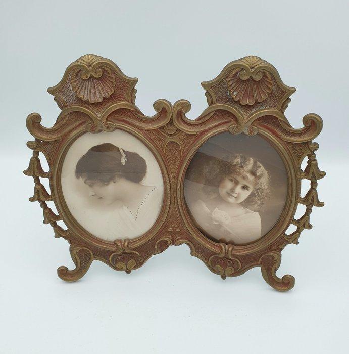 Fotolijst - Legering, Antiek en Kunst, Curiosa en Brocante