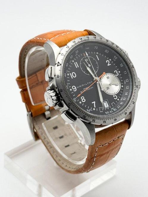 Hamilton - Khaki Aviation ETO Chronograph - Zonder, Handtassen en Accessoires, Horloges | Heren