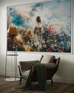 La chibroneuse - Éveil Floral - XXL - Unique copy, Antiquités & Art, Art | Peinture | Moderne