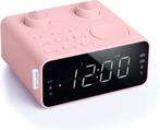 Wekkerradio roze Muse M-17 CPK roze met groot display, Elektronische apparatuur, Wekkers, Nieuw, Verzenden