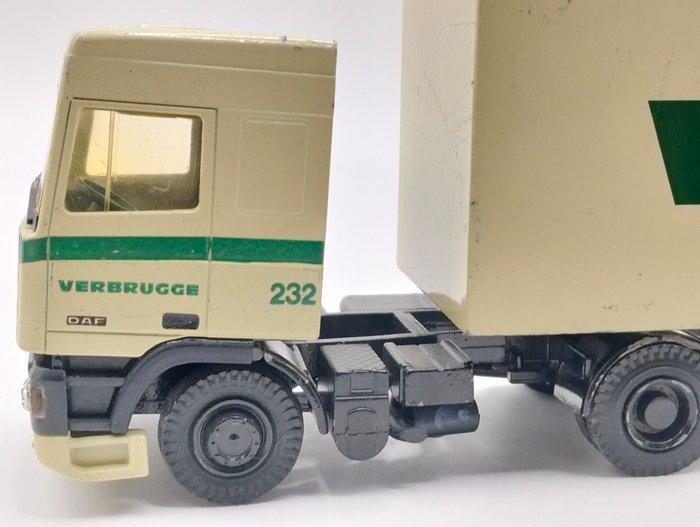 Lion Car 1:50 - Model vrachtwagen - DAF 95 met oplegger -, Hobby en Vrije tijd, Modelauto's | 1:5 tot 1:12