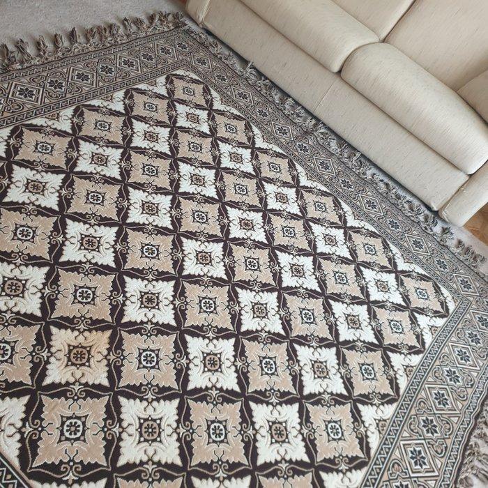 Copriletto tapijt vintage jaren 40 - Italië - Textiel - 240, Antiek en Kunst, Antiek | Tapijten, Tafelkleden en Textiel