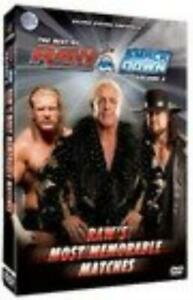 WWE: Raw - Most Memorable Matches DVD (2007) The Undertaker, CD & DVD, DVD | Autres DVD, Envoi