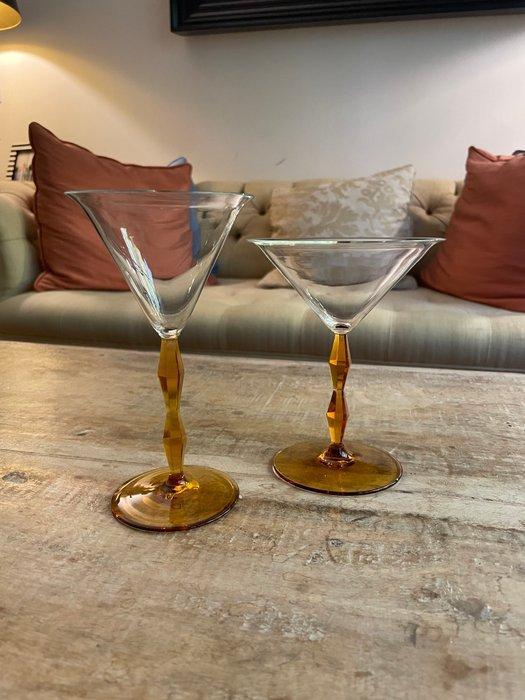 Ludwig Moser und Söhne - Josef Hoffmann - Wijnglas (11) -, Antiek en Kunst, Antiek | Glaswerk en Kristal