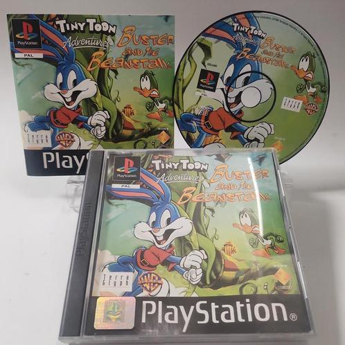 Tiny Toon Adventure Buster and the Beanstalk Playstation 1, Games en Spelcomputers, Games | Sony PlayStation 1, Zo goed als nieuw