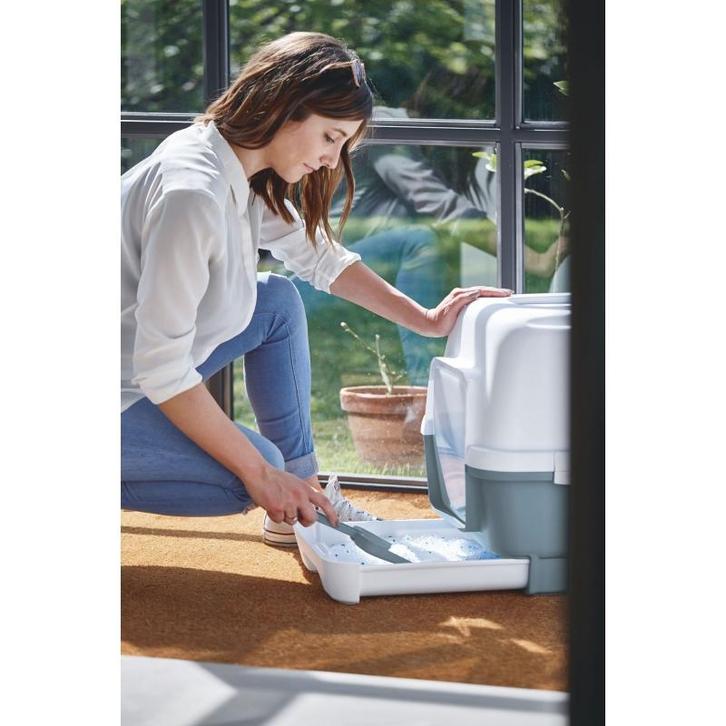 Bac à litière cathy clever & smart, avec compartiment, Dieren en Toebehoren, Katten-accessoires