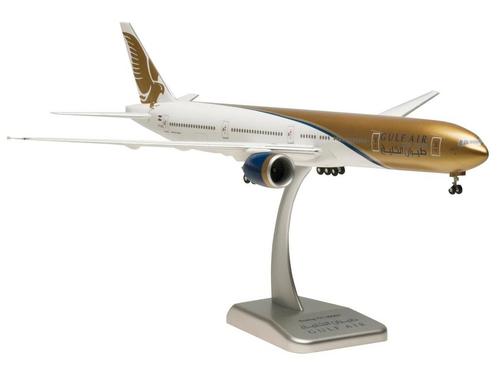 Schaal 1:200 Hogan Wings 0540 Boeing 777-300ER Gulf Air R..., Hobby en Vrije tijd, Modelbouw | Vliegtuigen en Helikopters, Nieuw