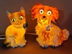 Goebel - Ornement de lampe (2) - chien et poes ET 427 -