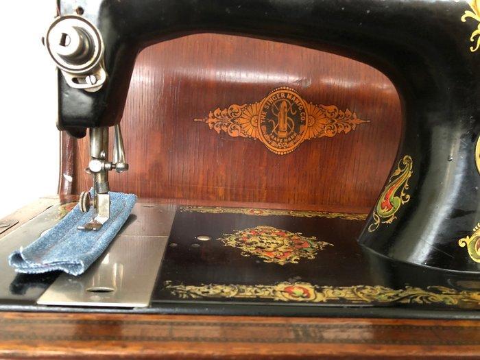 Singer 128K (1914) Naaimachine - Gietijzer, Antiquités & Art, Art | Objets design
