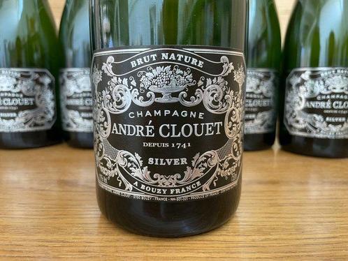 Andrè Clouet, Silver Pas Dosè - Champagne - 6 Bouteilles, Verzamelen, Wijnen