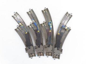 Märklin H0 - 24671/24672 - Rails - 4 interrupteurs courbes, Hobby & Loisirs créatifs