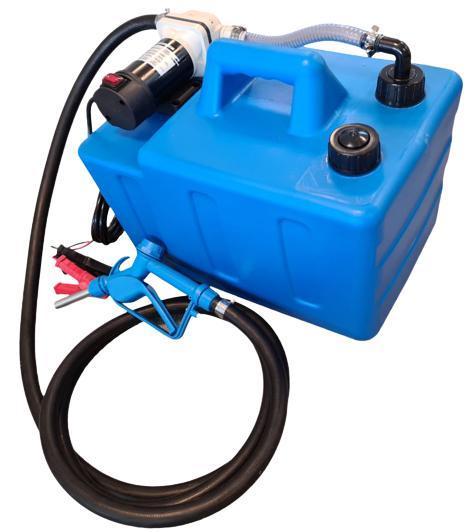50 liter mobiele opslagtank voor AdBlue met handvat 12 Volt, Zakelijke goederen, Machines en Bouw | Kranen en Graafmachines, Verzenden