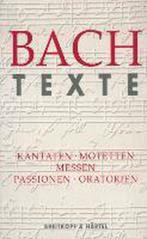 Bach Texte 9783765103278, Boeken, Verzenden, Gelezen