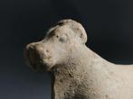 Tang-dynastie - Ceramische Rode Paard - Gebroken maar Echt -