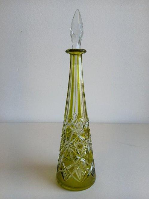 Val Saint Lambert - Fles - Kristal - Val Saint Lambert, Antiek en Kunst, Antiek | Glaswerk en Kristal