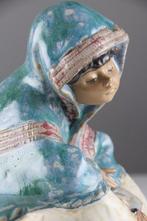 Lladró - Beeldje - Fish Vendor - #01012162 - Steengoed, Antiek en Kunst